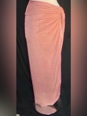 Women's Pink Maxi Skirt